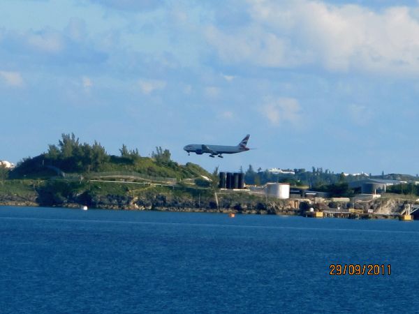 Flugzeug Bermuda